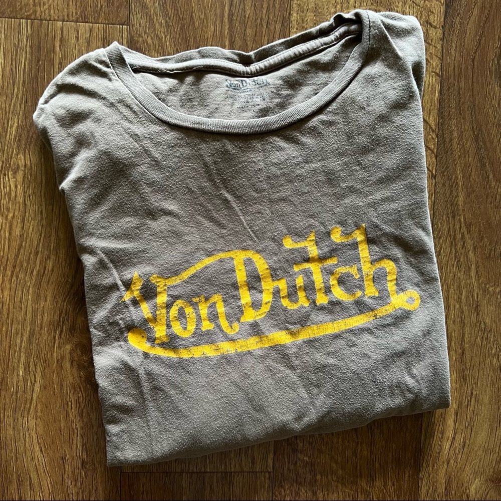 SOLD Vintage von dutch long sleeve shirt